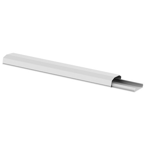 Brateck Plastic Cable Cover - 250mm Material: Polyvinyl Chloride(PVC) Dimensions 60x20x250mm - White Brateck Plastic Cable Cover - 250mm Material: Polyvinyl Chloride(PVC) Dimensions 60x20x250mm - White